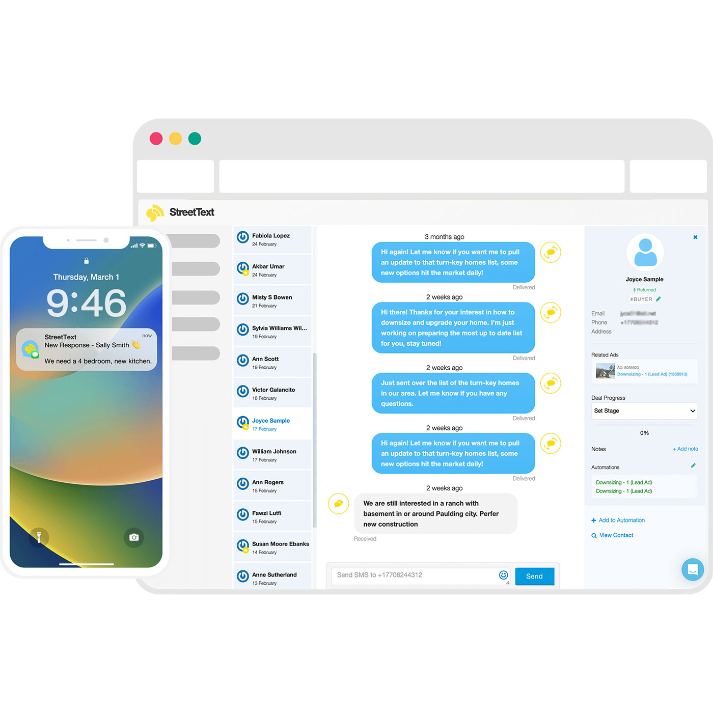 Conversations manager
