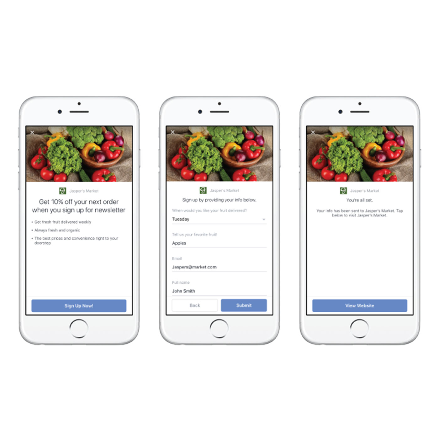 Facebook lead ads integration