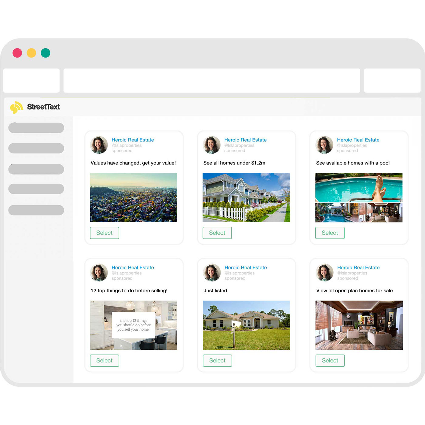 Library of ad funnels