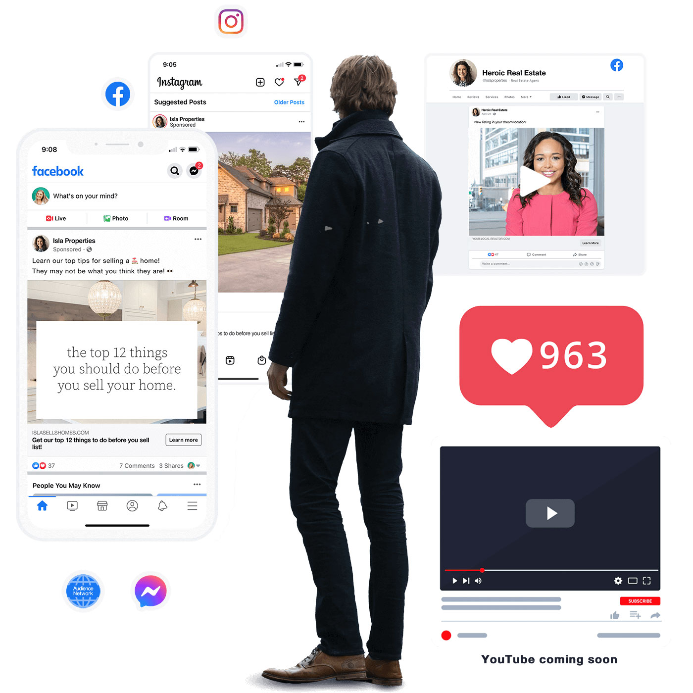 Remarketing ad platform
